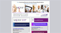 Desktop Screenshot of managedcarereviewboard.com